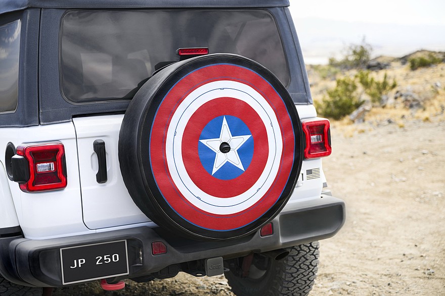 Внедорожник Jeep Wrangler обзавёлся супергеройской спецверсией America250