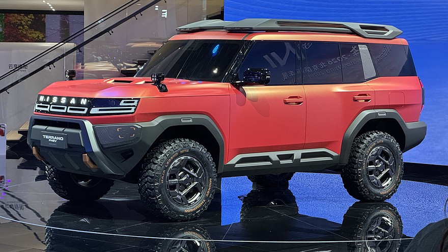 На фото: концепт Nissan Terrano PHEV
