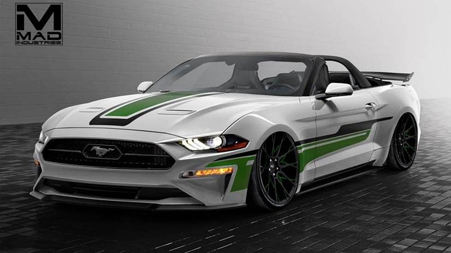 2018 Ford Mustang Convertible created by MAD Industries