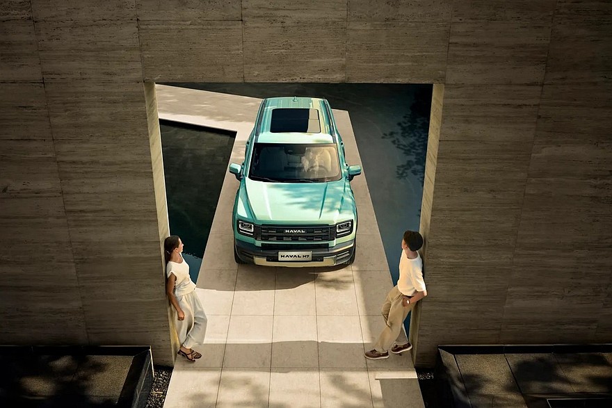 Гибридный Haval H7 для Филиппин, он же Haval Raptor в Китае