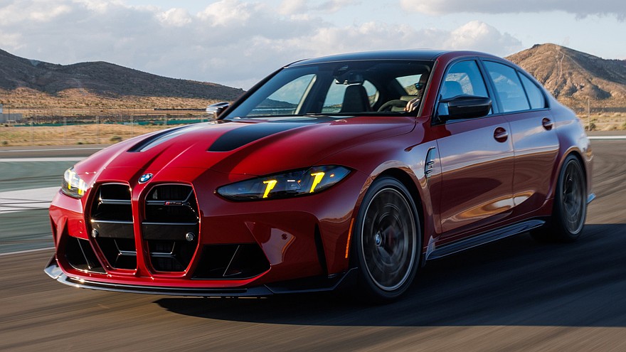 На фото: BMW M3 CS Handschalter