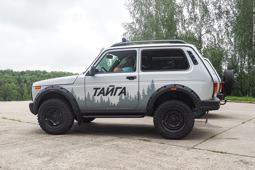 С завода – в грязь: тест-драйв Нива Тайга компании Промтех