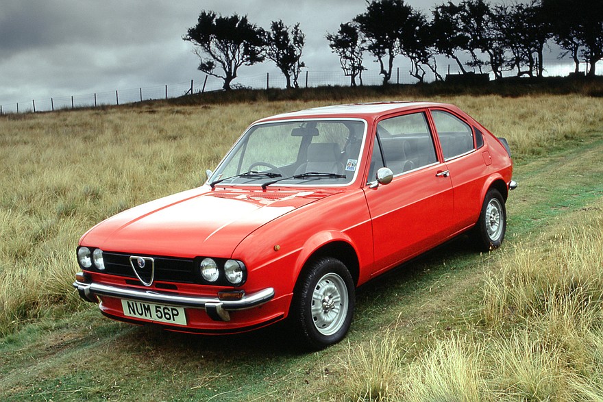 Кроме обычной трёхдверки (первое фото), Alfasud существовал и в виде имиджевого «купе» Sprint (1976-1983)
