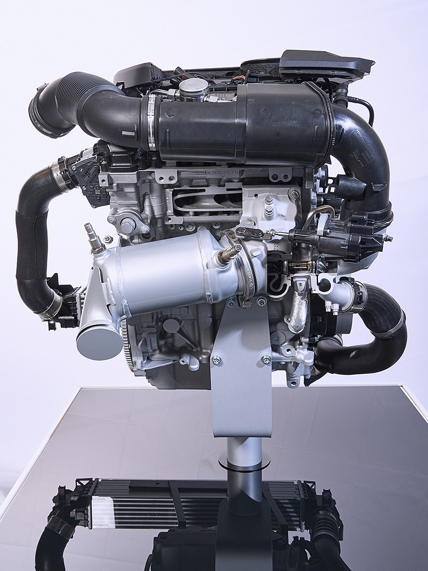 BMW TwinPower Turbo 3-Zylinder Benzinmotor