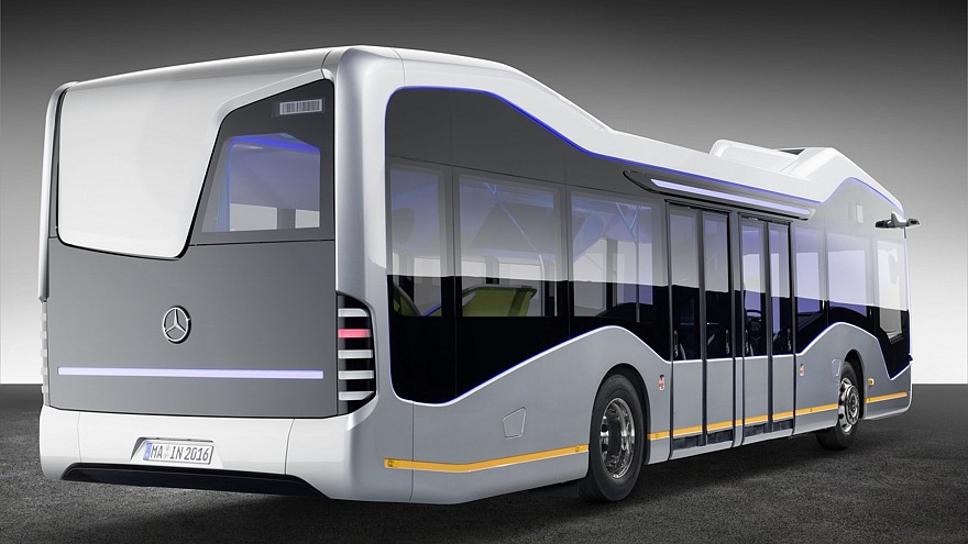 Mercedes-Benz Future Bus с технологией CityPilot