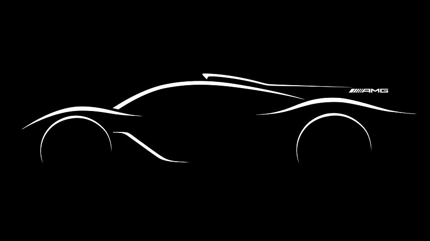 Тизер нового гиперкара Mercedes-AMG
