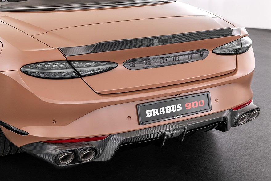 Первые Bentley от Brabus: форсированный V8, много карбона и полностью перешитый салон