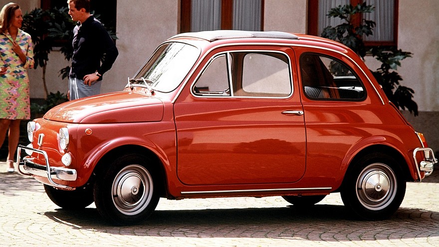 На фото: Fiat 500 '1968–1972