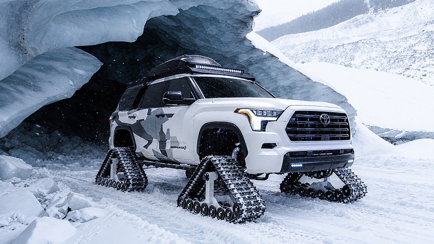 На фото: концепт Toyota Sequoia Snowhunter