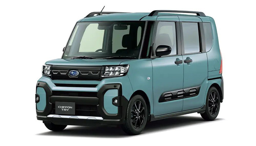 На фото: Subaru Chiffon Try