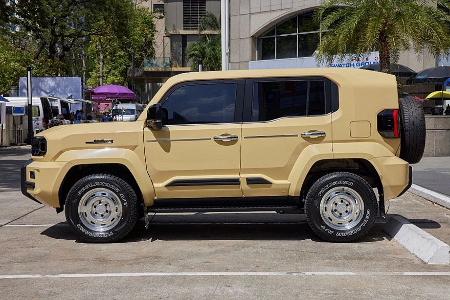 На фото: концепт Toyota Land Cruiser FJ Legendary