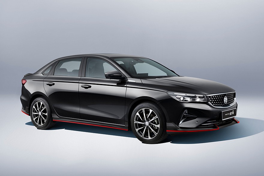 Топовый Proton S70 с новым обвесом