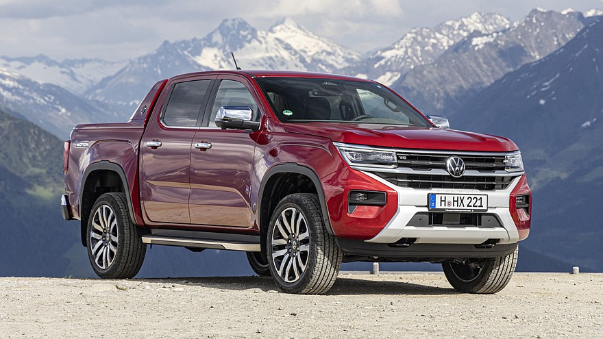 На фото: актуальный пикап Volkswagen Amarok, не представленный на американском рынке