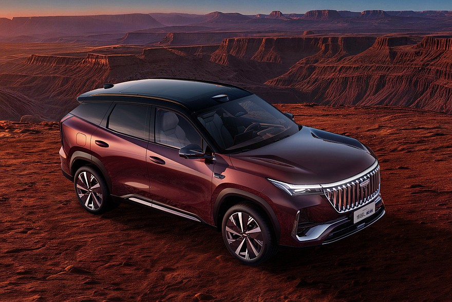 Гибрид Geely Boyue L i-HEV