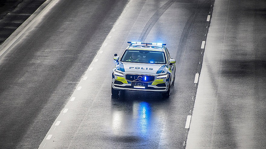 Volvo V90 som polisbil får högsta betyget hittills
