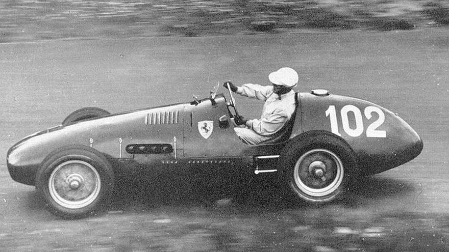 Фарина на Гран-при Германии 1952
