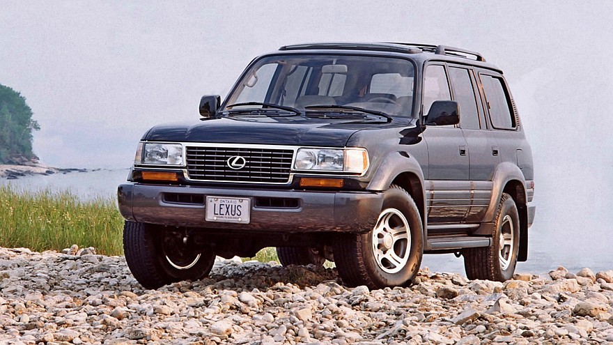 На фото: Lexus LX 450 (FZJ80) '1996–1998