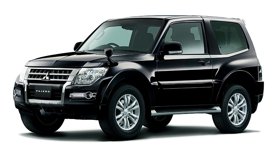 Трёхдверный Mitsubishi Pajero четвёртого поколения