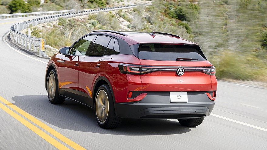 На фото: Volkswagen ID.4 (версия для американского рынка)