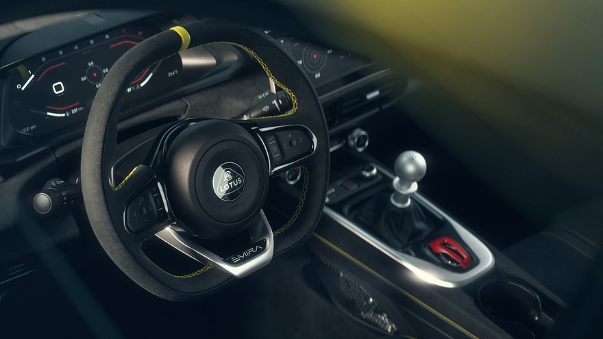 Cпорткар Lotus Emira получил обновки к 2026 модельному году