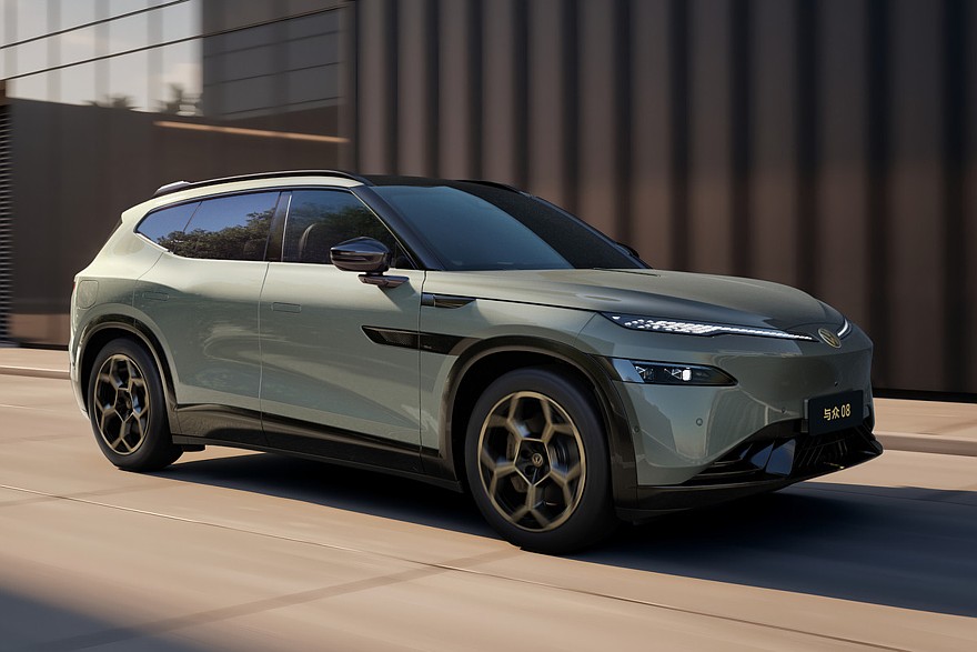 Серийный кроссовер VW ID.Unyx 08 от СП Volkswagen Anhui