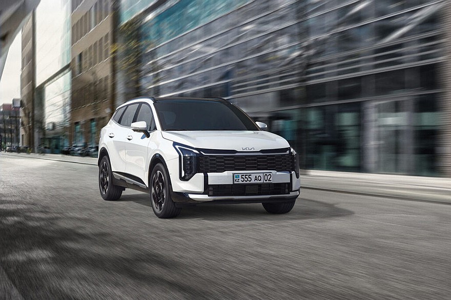 Обновленный Kia Sportage для Казахстана