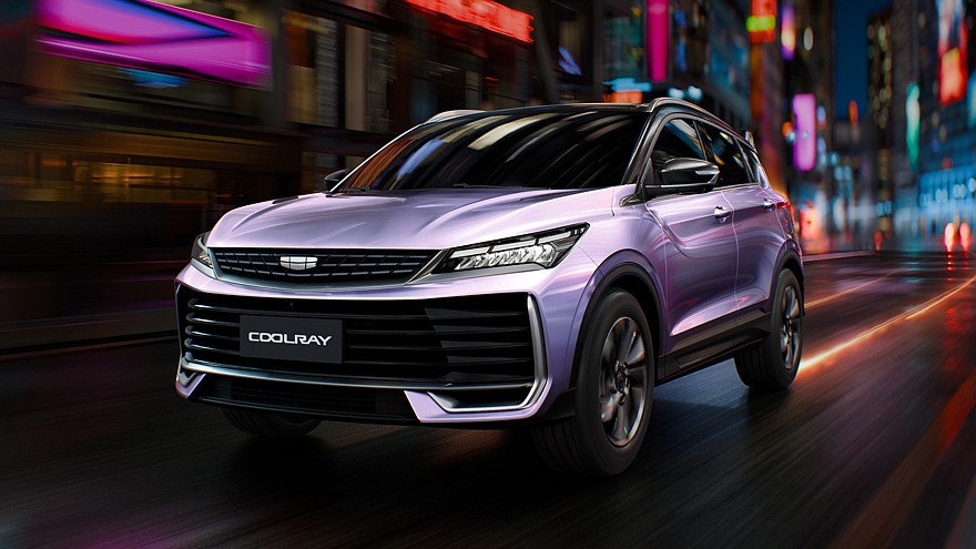 Свежий кроссовер Geely Coolray выйдет на российский рынок в единственной комплектации