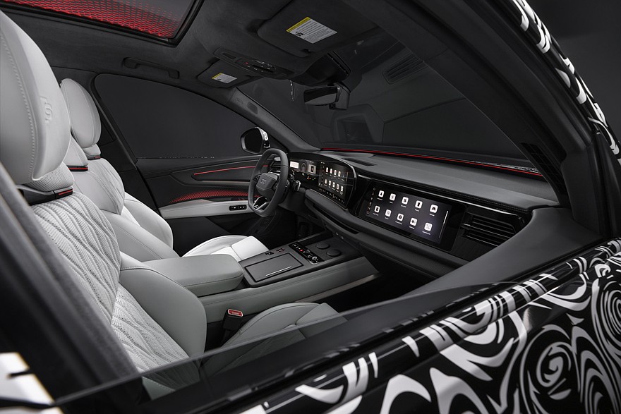 Флагманский кроссовер Audi Q9 готовится к скорой премьере: рассекречен салон