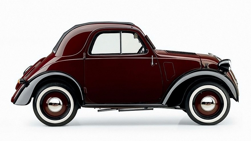 На фото: Fiat 500 Topolino '1936–48