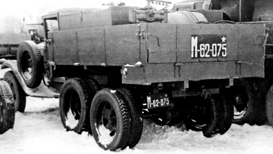 Дегазационная машина АДМ-750 в кузове ГАЗ-ААА (из архива Н. Маркова)