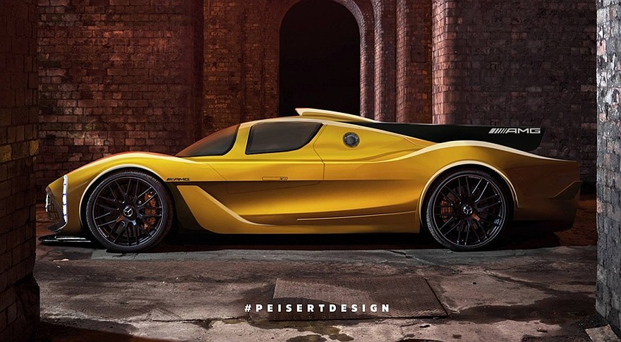 Рендер Mercedes-AMG Project One от Peiser Design