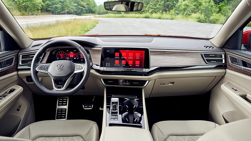 Американский Volkswagen Atlas первого поколения