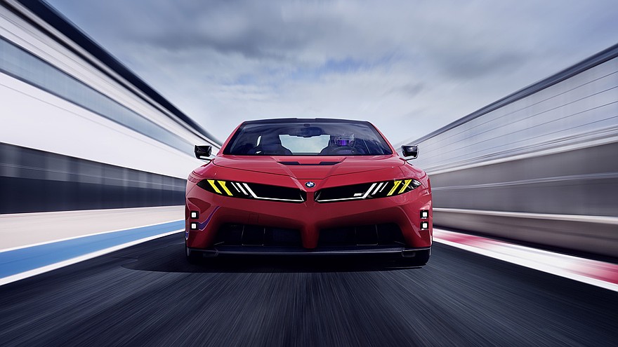 На фото: концепт BMW M Neue Klasse