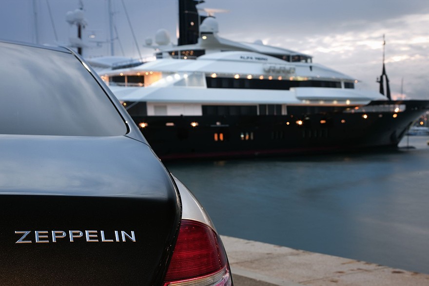 Zeppelin – дополнительный пакет роскоши для тех, кому её в «обычном» Майбахе было недостаточно