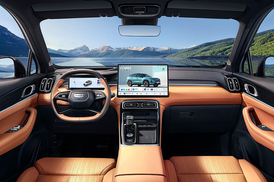Чисто бензиновый Geely Boyue L