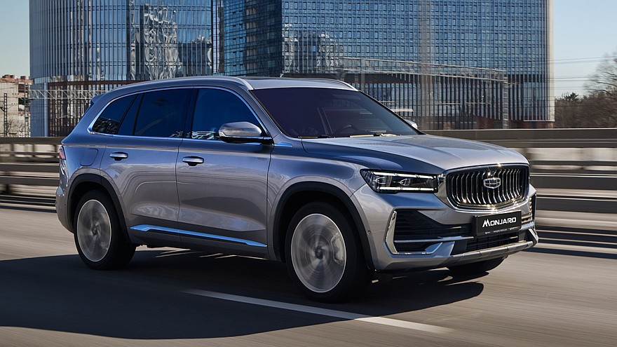 Geely Monjaro для российского рынка