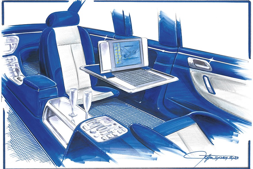 Концепт Peugeot 607 Paladine ’2000