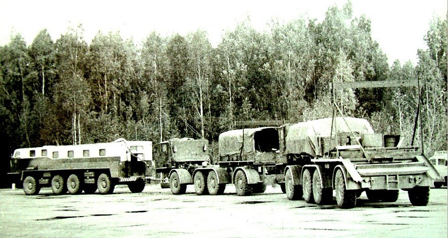 Завершение испытаний автопоезда ЗИЛ-135КП в марте 1972 года